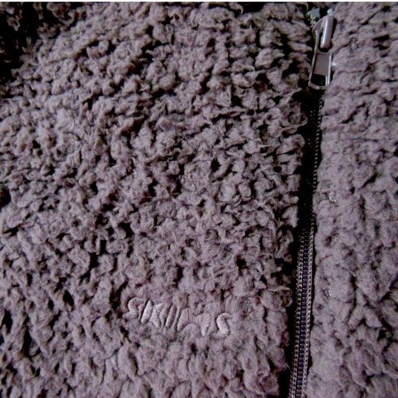 NWT SKIMS Teddy Track Pants Amethyst Women’s Small - Sold Out Online! - Picture 5 of 6